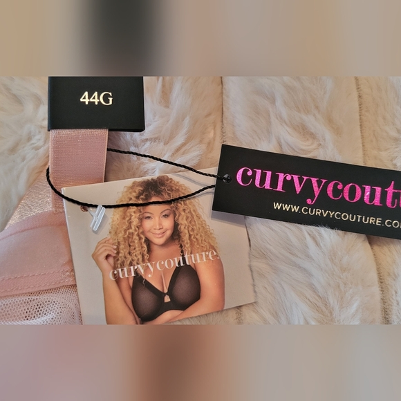 Curvy Couture Blush Underwire Bra - Picture 2 of 3
